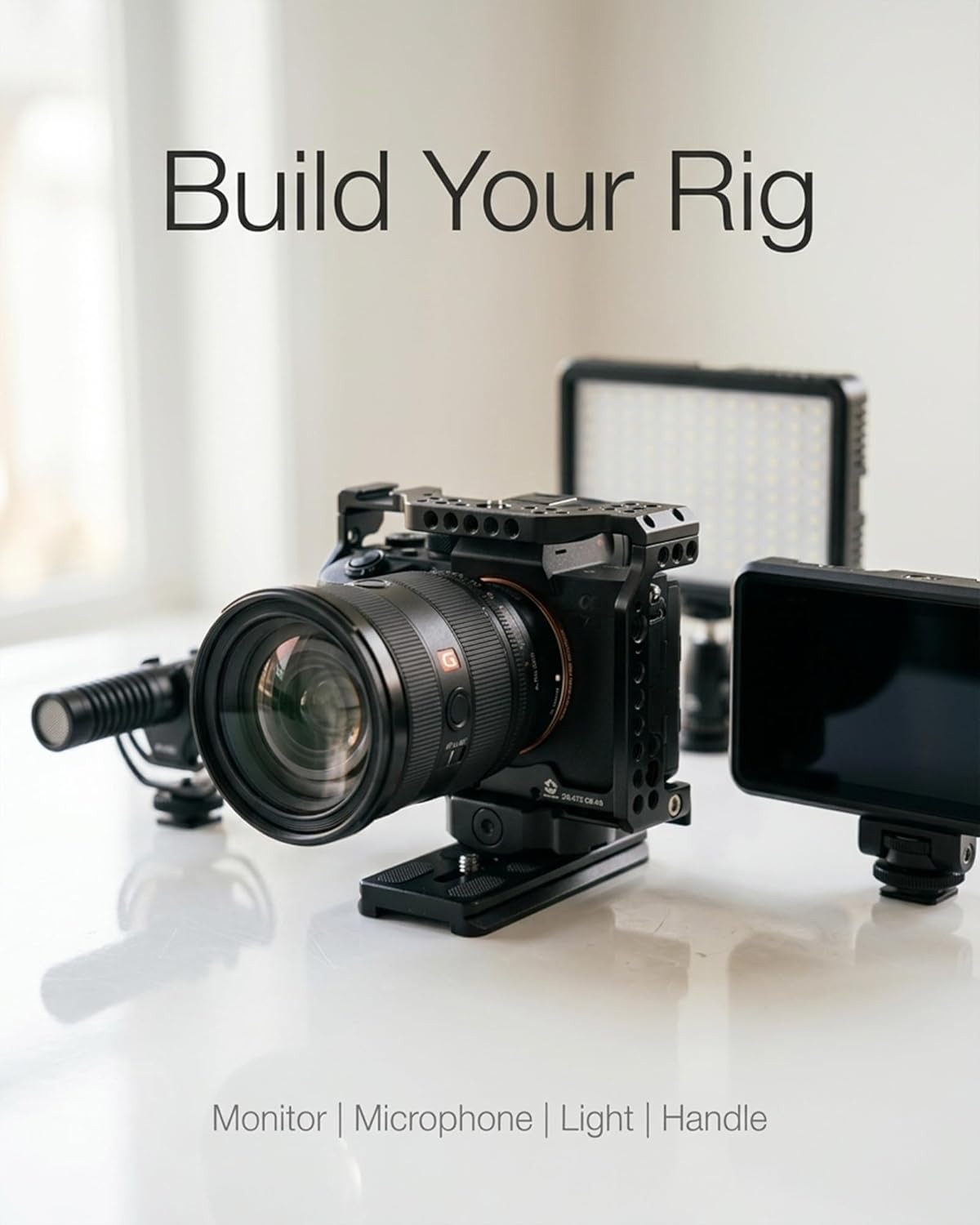 SOARSHOT Camera Cage for Sony  - Camera Cold Shoe recension och pris