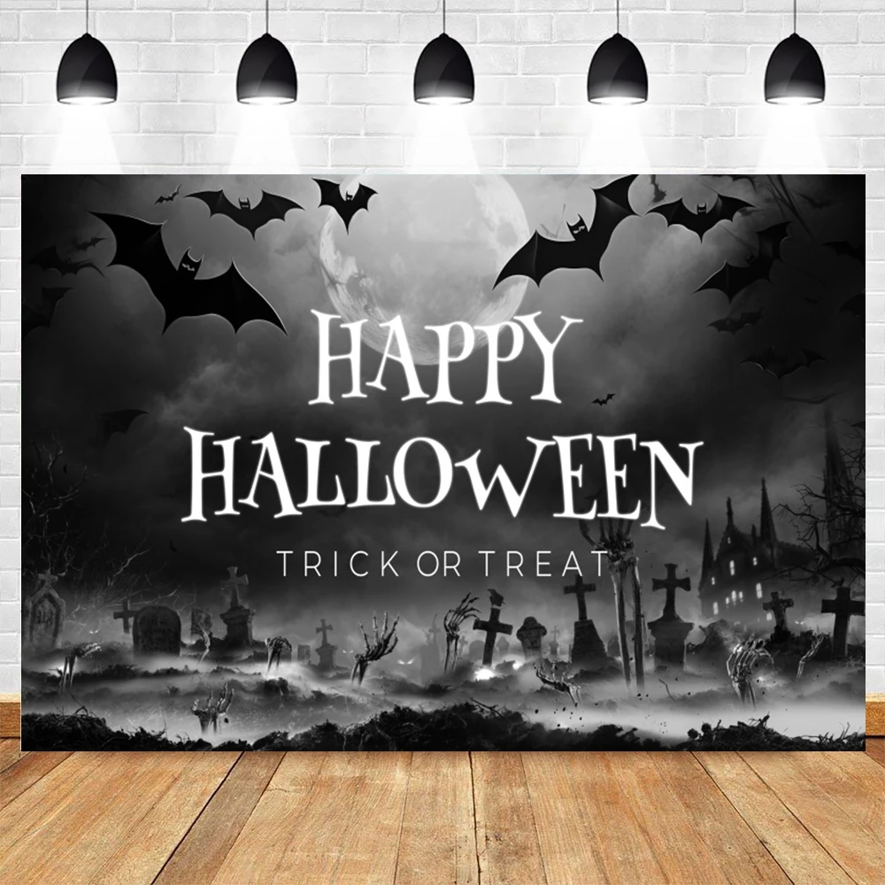 Halloween Photography Backdgro - Photography Trick recension och pris
