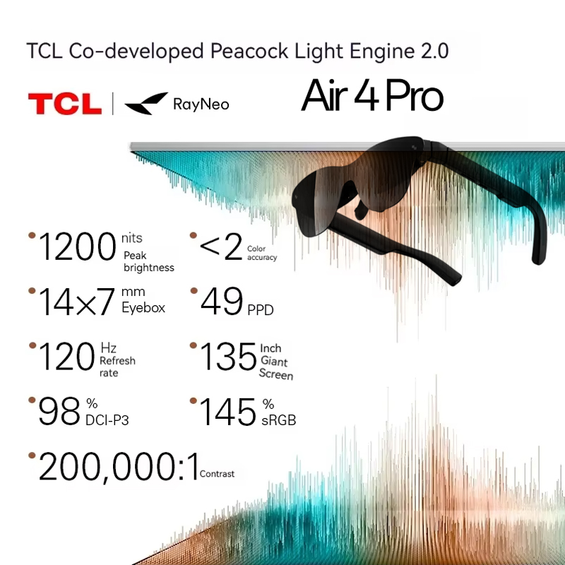 AR Glasses Intelligent 4K Vide - Photography With Mobile recension och pris