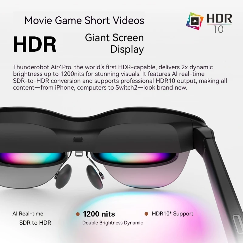 AR Glasses Intelligent 4K Vide - Photography With Mobile recension och pris