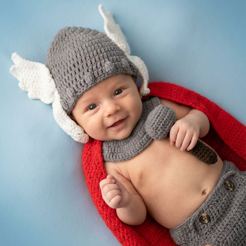 Newborn Photography Props Thor - Photography Outfit recension och pris