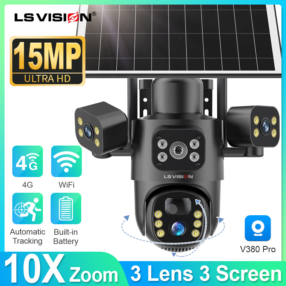 LS VISION 4G / WiFi Solar Came - Photography Uk recension och pris