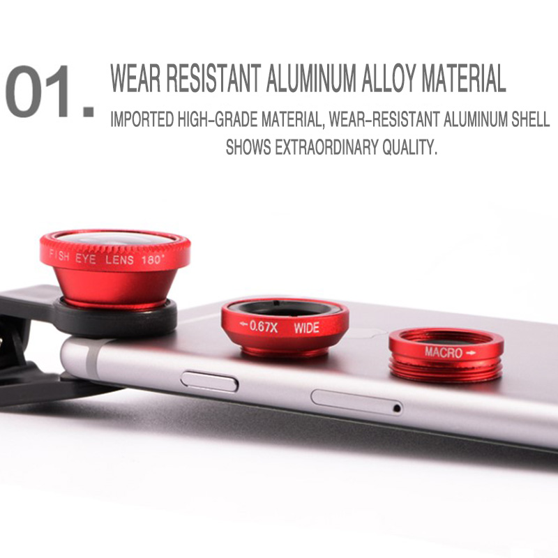 3 In 1 Phone Fish Eye Lens Wid - Photography Kit Xiaomi 15T Pro recension och pris